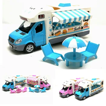 1:32 צעצועים נסיעה ברכב משאיות סגסוגת דגם Diecast כלי רכב שולחן חג המולד לילדים מתנות אוסף סימולציה צעצועים לילדים לי