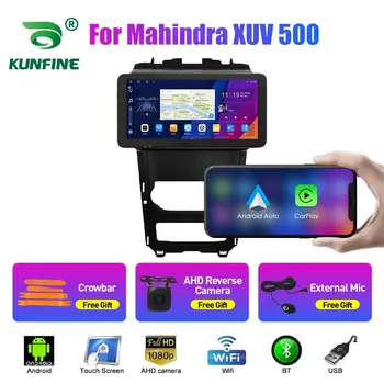 10.33 אינץ רדיו במכונית על Mahindra XUV 500 2Din אנדרואיד אוקטה Core סטריאו לרכב DVD ניווט GPS נגן QLED מסך Carplay