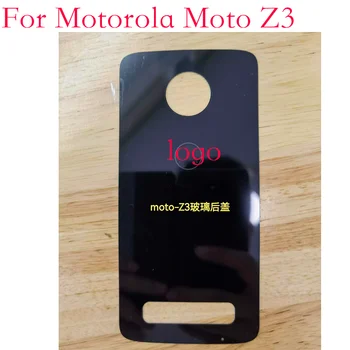 1pcs החדשה עבור Motorola Moto Z3 MotoZ3 בחזרה את מכסה הסוללה דיור האחורי הכיסוי האחורי דיור מקרה חלקי תיקון