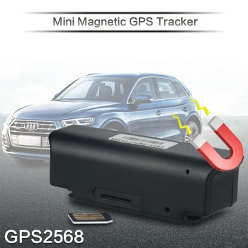 2568 הרכב GPS מעקב בזמן אמת מעקב אחר המכשיר עם מגנט 3400mAh סוללה איתור תמיכה היסטורית לעקוב אחר גדר אלקטרונית