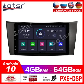 Android10.0 4G+64GB מולטימדיה לרכב DVD GPS עבור מרצדס-211 W219 W463 CLS350 CLS500 CLS55 E200 E220 ניווט GPS DSP