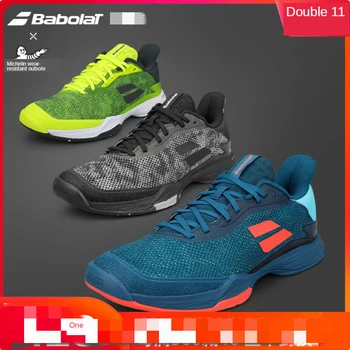 Babolat חדש לגברים טניס נעלי ספורט מקצועיות זריזות סדרת נעלי הספורט אנטי חלקלק קשה-לובש הלם absorbant אנקפסולציה