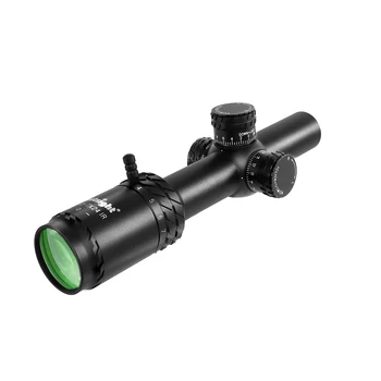 Bestsight טקטי אופטי Riflescope 1.2-7x24 IR FFP ציד הראייה היקף רובה Shockproof חזק אקדח איירסופט רובה ציד