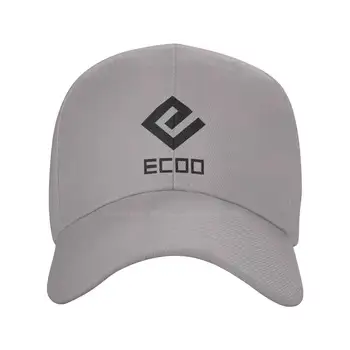 Ecoo להדפיס לוגו גרפי מזדמנים ג ' ינס כובע סרוג כובע כובע בייסבול