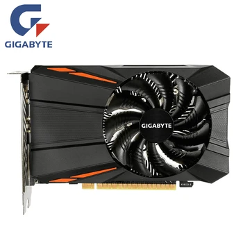 GIGABYTE GTX GPU 1050 2GB כרטיסים גרפיים 128Bit GDDR5 וידאו כרטיסי nVIDIA Geforce GTX1050 D5 2GB VGA VideoCards Hdmi כרטיס