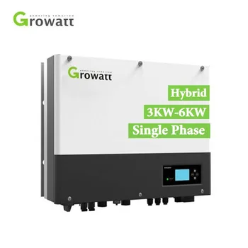 Growatt חד פאזי/כיבוי היברידית מהפך SPH5000-6000TL BL-אפ 230V רשת לקשור מערכת אנרגיה סולארית 인버터