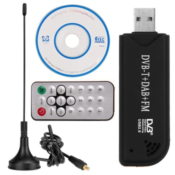 IR מרחוק לוויין דיגיטלי USB מקל טלוויזיה DAB FM DVB-T RTL2832 FC0012 SDR RTL-SDR Dongle מקל טלוויזיה דיגיטליים מקלט מקלט