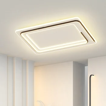 Led מודרנית Luminarias גופי חכם ניתן לעמעום אורות התקרה נורדי מינימליזם Led מנורת תקרה בחדר השינה מתכת אקרילי מנורת Led