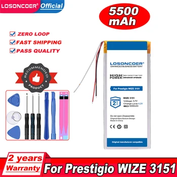 LOSONCOER Li-פולימר סוללה עבור Prestigio WIZE 3151 3G Tablet PC סוללה 3 חוטים
