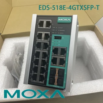 MOXA עורכים-518E-4GTXSFP-T Gigabit הצליח Industrial Ethernet Switch