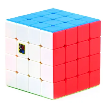 Moyu Meilong 4x4 מהירות קוביית קסם פאזל Strickerless 4x4x4 ניאו Cubo חלבית משטח צעצועים לילדים