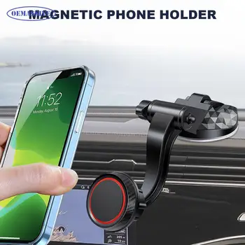 OEMASSIVE מגנטי אוניברסלי לרכב בעל טלפון השמשה אוורור המחוונים יניקה הר לעמוד GPS עבור iPhone סמסונג Xiaomi