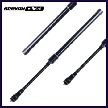 OPPXUN מכשיר קשר כפול סעיף אווז צינור אנטנה מתקפלת רווח גבוה עבור שתי קשר Baofeng UV-5R 888S Quansheng Wouxun
