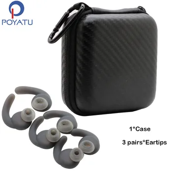 POYATU אוזניות תיק תיק Eartips סיליקון עבור Meizu EP51 באוזן ספורט אוזניות Bluetooth באוזן טיפים סיליקון עבור Meizu EP 51