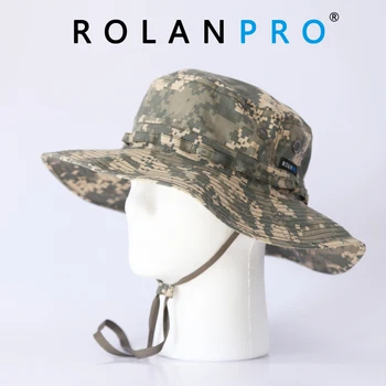 ROLANPRO ACU הסוואה הרים כובעים עבור גברים, נשים, קיץ של אדם סיבוב הכובע כובעים צבאיים קמפינג חיצוני הכובע