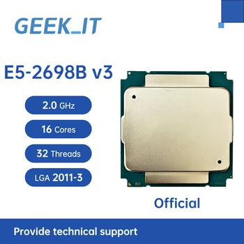 Xeon E5-2698B v3 OEM SR21T 2.0 GHz 16-ליבות 32-חוטי 40MB 135W LGA2011-3