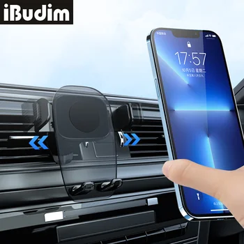 המכונית אוורור קליפ טלפון נייד בעל לעמוד שדרוג אוניברסלי נייד סוגר תמיכה עבור iPhone 13 14 Pro מקס Xiaomi סמסונג