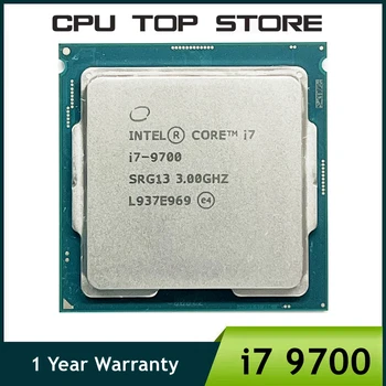 השתמשו Intel Core i7-9700 i7 9700 3.0 GHz בשימוש שמונה ליבות שמונה-חוט המעבד 12M 65W LGA 1151