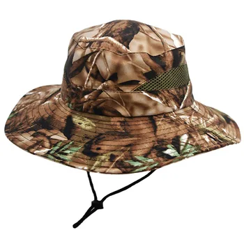 חדש לגברים דלי כובעים בקיץ כובע פנמה חיצונית דייג כובע לנשימה רשת קמפינג טיולי הליכה כובעים נגד השמש UV כובע הג ' ונגל כמוסות