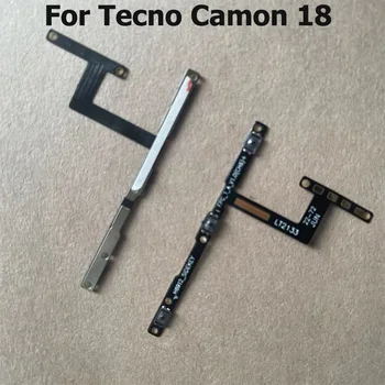 כוח על להגמיש עבור Tecno Camon 18 הווליום למטה לצד לחצן מפתח סרט להגמיש כבלים