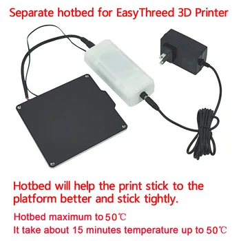 להפריד בין חממה עבור EasyThreed מדפסת 3D דגם X1 K1 K7 K9 לנו לחבר