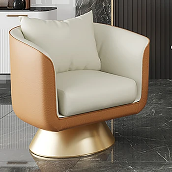 מודרני גדול זרוע כיסא מכסה סלון יוקרתי למשרד חומרים כסאות אוכל יהירות השינה Fauteuil עיצוב תפאורה הביתה