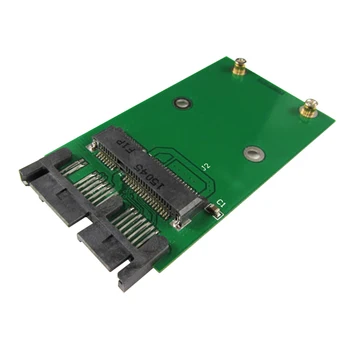 מחשב PC MSATA Mini PCIe SSD ל-1.8 אינץ Micro SATA במתאם ממיר כרטיס