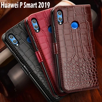 עבור Huawei עמ 'חכם 2019 מקרה מגנטי עור flip Psmart 2019 מקרה עבור Huawei עמ 'חכם 2019 מקרה טלפון סיר-LX3 סיר-LX1 6.21