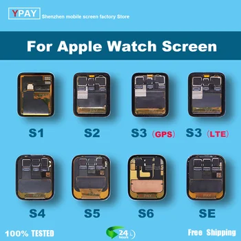 על iWatch סדרה 1/2/3 תצוגת LCD מסך מגע דיגיטלית הרכבה עבור אפל שעונים סדרה 4 5 6 7 8 LCD + כלים + מתנות