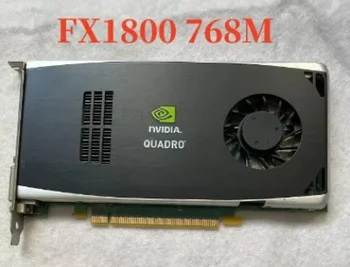 על Quadro FX1800 FX 1800 768MB 192bit GDDR3 Dual Displayport DVI PCI-E 2.0 וידאו, כרטיס גרפי