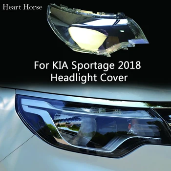 פנס זכוכית כיסוי עבור KIA Sportage 2018 פנס כיסוי אהיל כיסוי פנס מנורת Plexigla מעטפת מעטפת העדשה