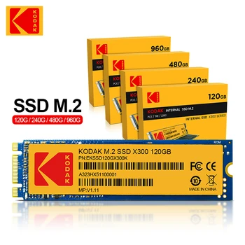 קודאק מ. 2 SSD 120GB 240GB 480GB 960GB M2 2280 Ssd X300 כונן קשיח פנימי, כונן מצב מוצק עד 550MB/S עבור שולחן העבודה של מחשב נייד