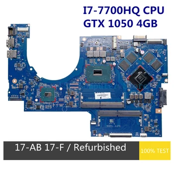 שופץ עבור HP אומן 17-AB 17-W המחשב הנייד ללוח האם 915550-001 915550-601 DAG37DMBAD0 עם I7-7700HQ CPU GTX 1050 4GB GPU