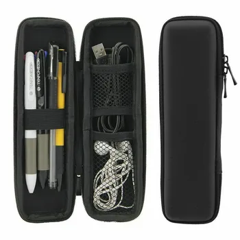 שחור אווה קליפה קשה עט עיפרון מקרה מחזיק מגן נושאת תיבת תיק מיכל אחסון עבור עט כדורי אוזניות מקרה