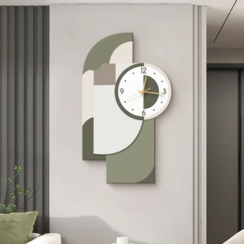 תנועה מספר יוקרה שעון קיר דיגיטלי המטבח הנורדי יצירתי קיר המטבח לצפות תלוי הפנים רלו דה ונקייה עיצוב הבית