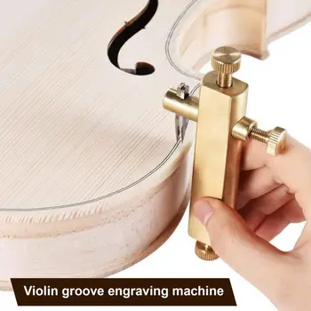 כינור עושה כלים פליז Purfling שיבוץ מעוטר Groove קארבר כינור ויולה Luthier Tooll עם להבים violão